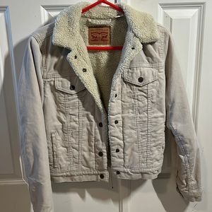 Levi’s cropped lined jacket